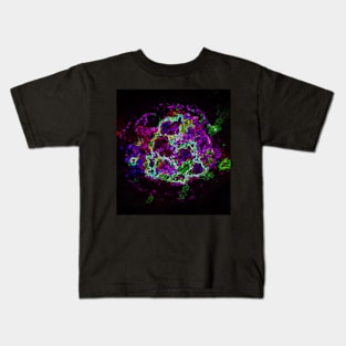 Black Panther Art - Glowing Edges 594 Kids T-Shirt